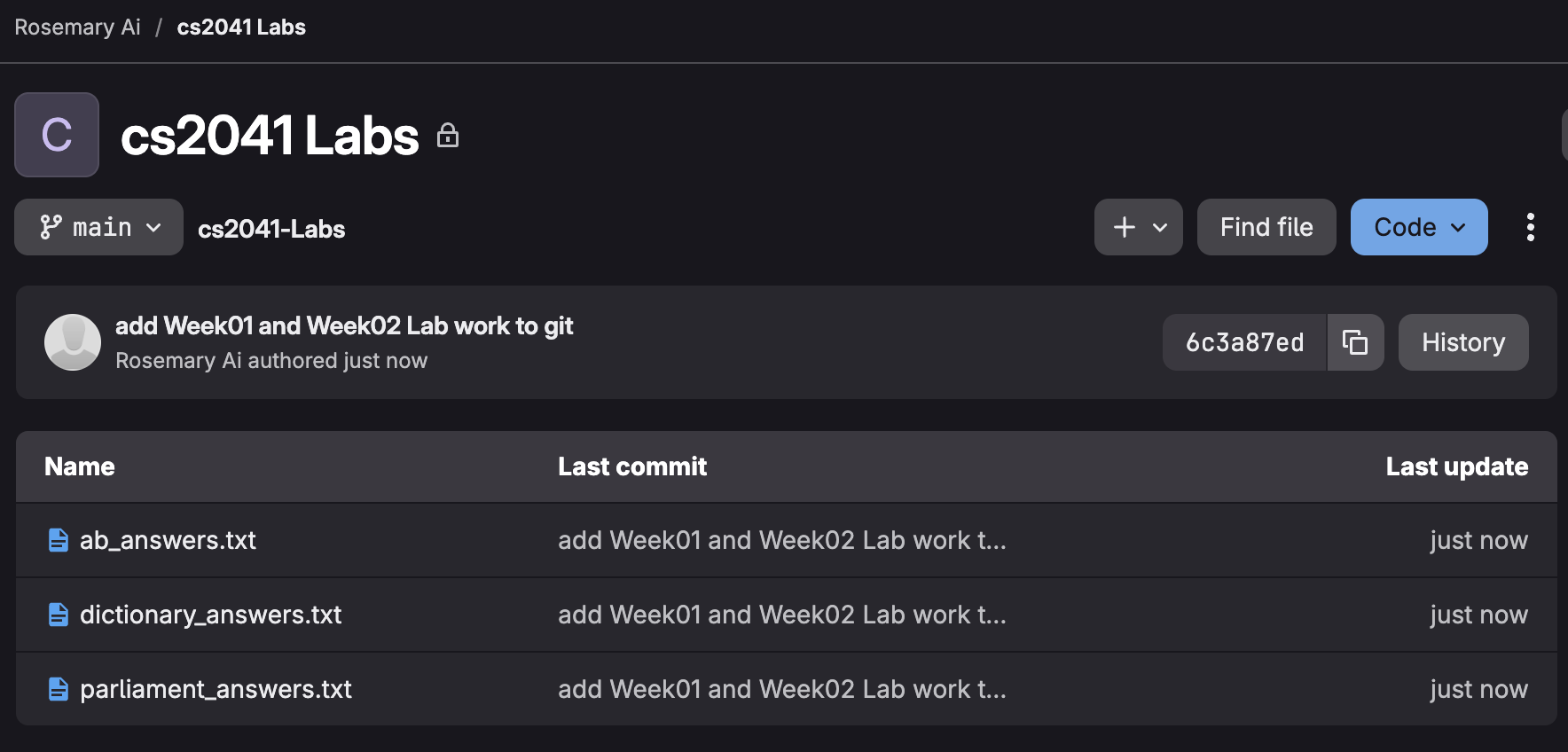 gitlab files