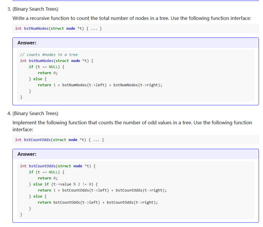 Trees and Binary Search Trees | COMP2521 23T2 | WebCMS3