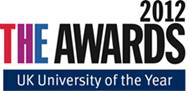 Description: THE Uni of the Year Logo