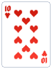 10♥