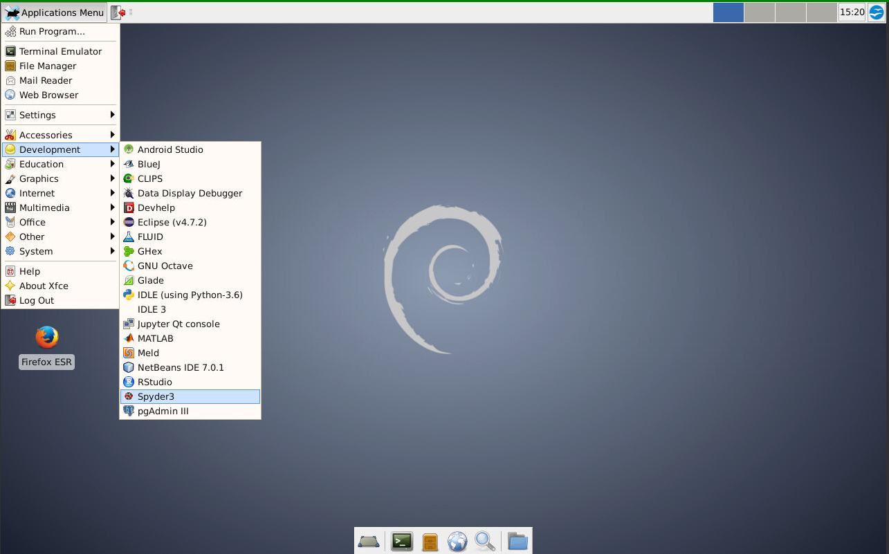 Spyder on VLAB