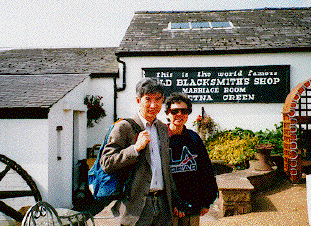 Yokelin and Norman in Scotland